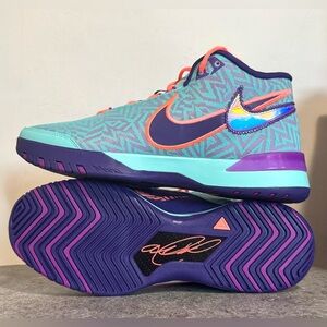Nike Zoom LeBron NXXT Genisus Hyper Turquoise Shoes Men's Size 11.5 NWOT